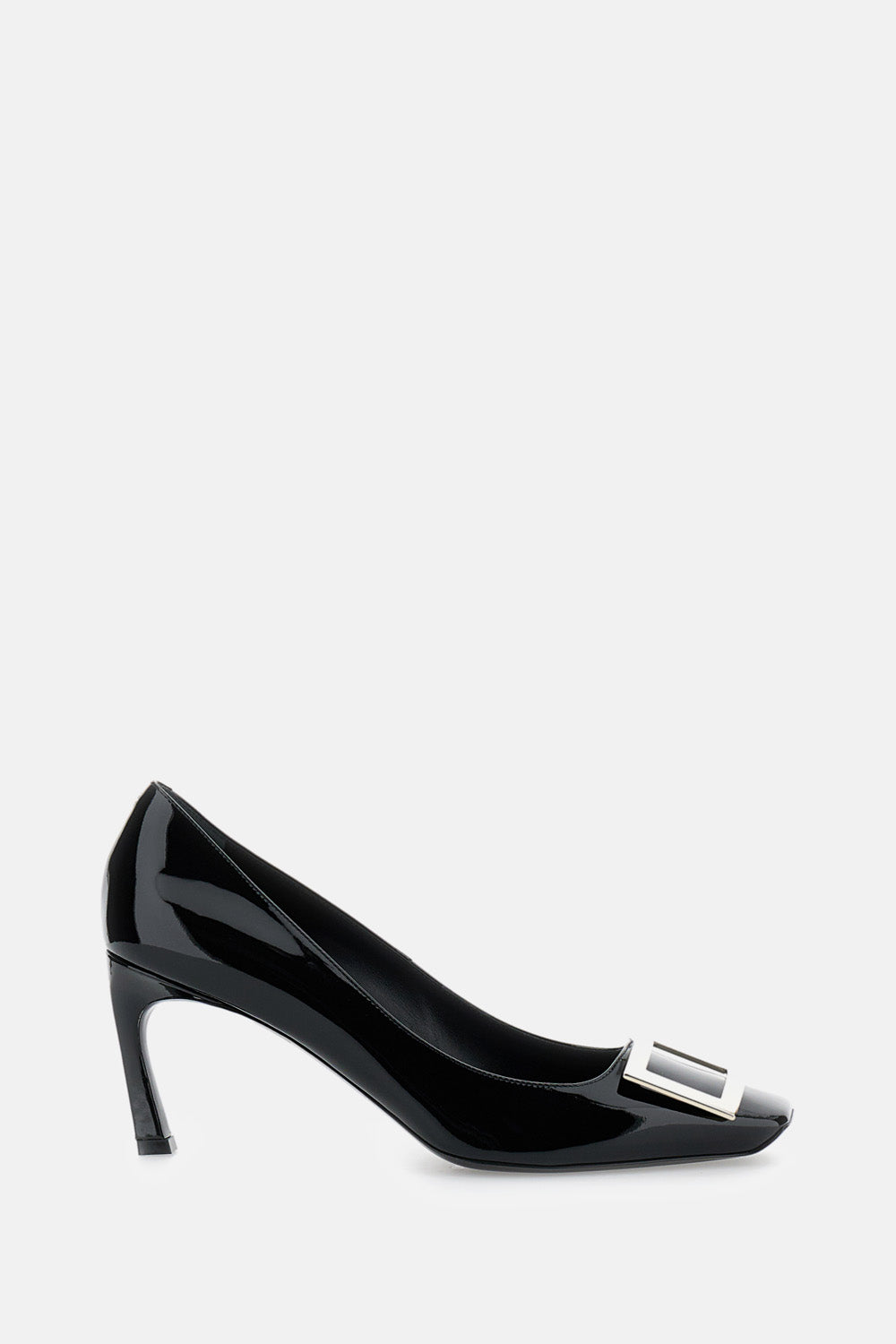 Roger Vivier With Heel Black Calfkin