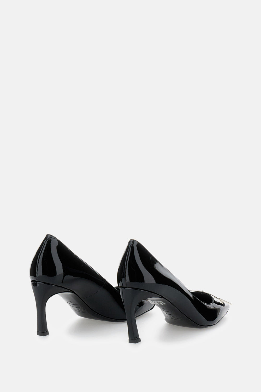 Roger Vivier With Heel Black Calfkin