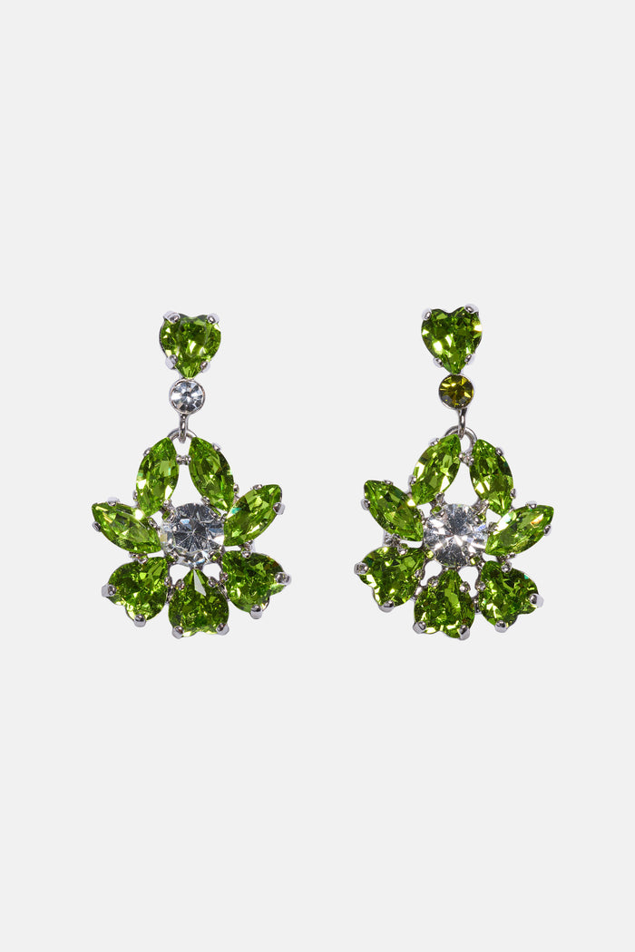 Simone Rocha Bijoux Green Brass
