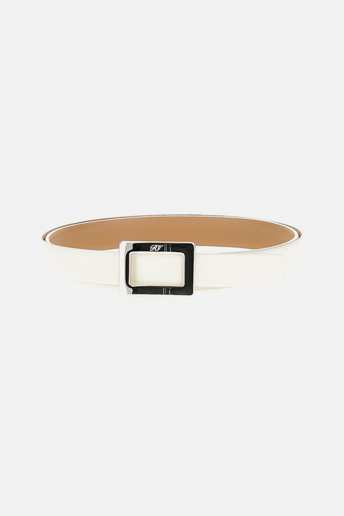 Roger Vivier Belts White Calfskin