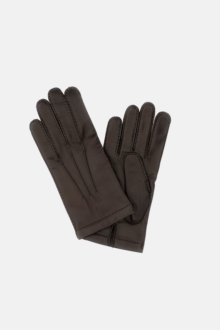 Mario Portolano Gloves Brown