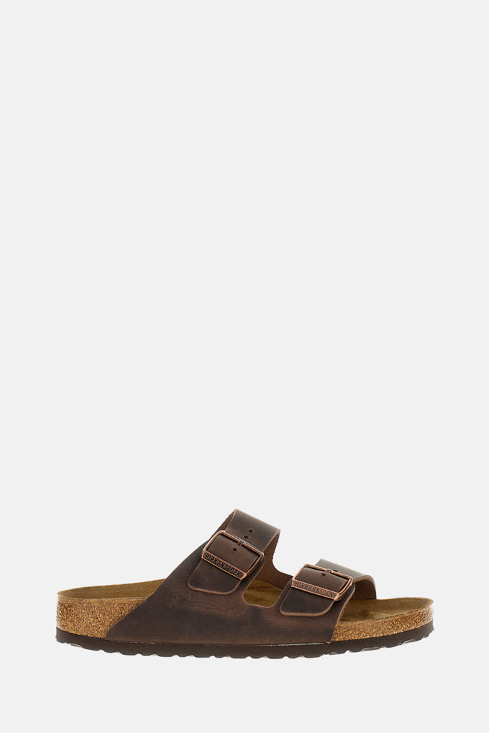 Birkenstock Sandals Brown Leather