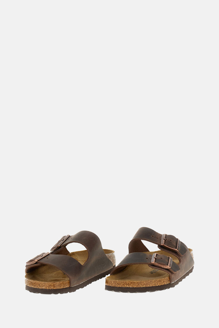 Birkenstock Sandals Brown Leather