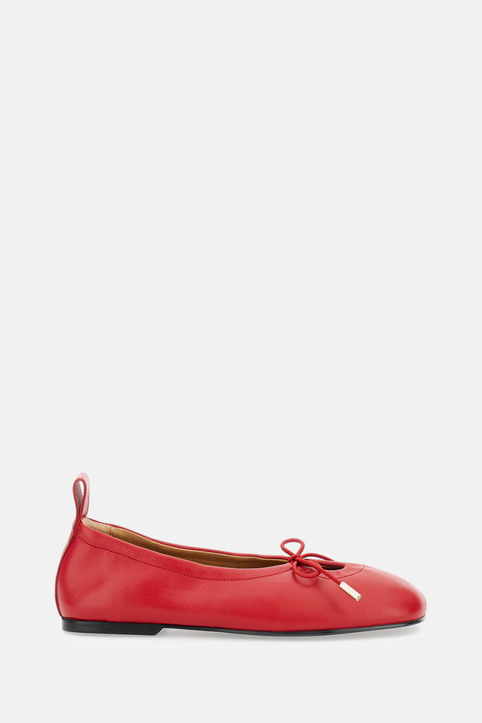 ALOHAS Flat shoes Red Sheep Leather
