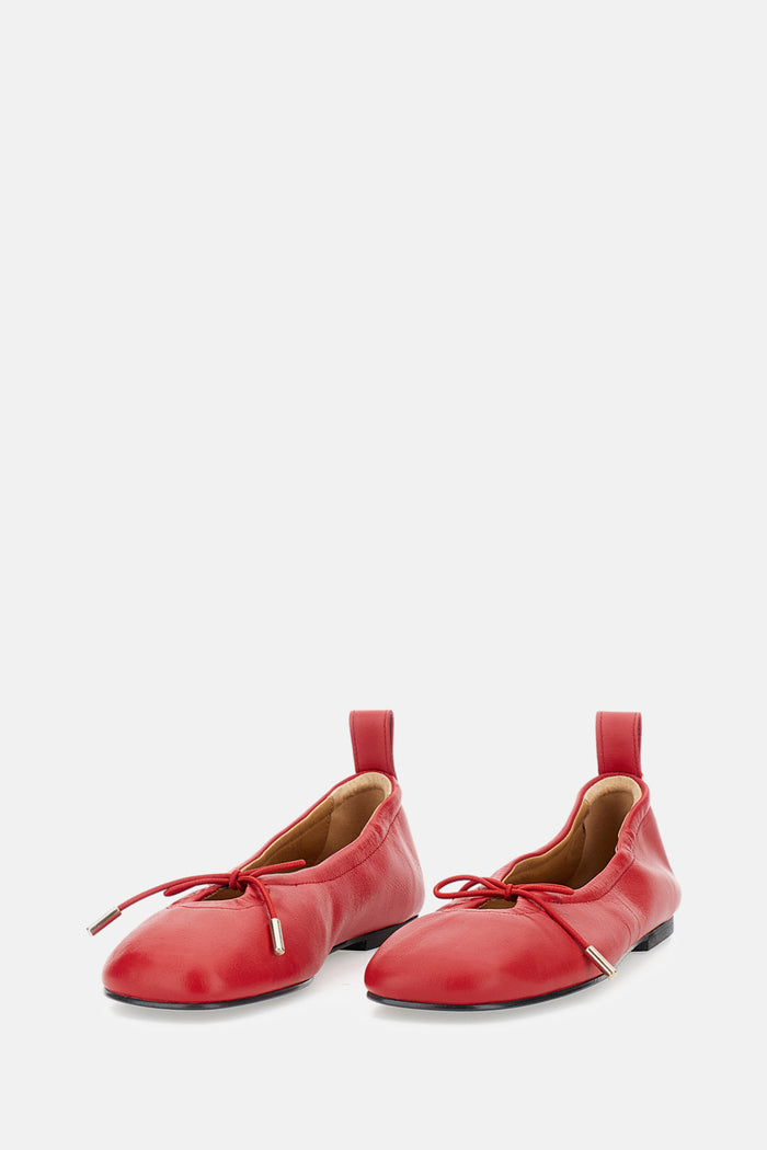 ALOHAS Flat shoes Red Sheep Leather