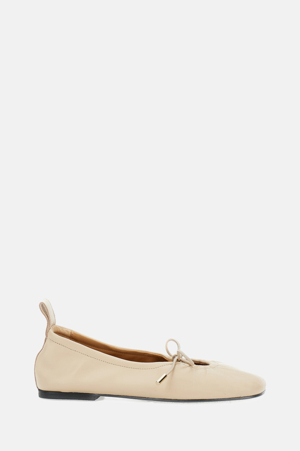 ALOHAS Flat shoes Beige Sheep Leather