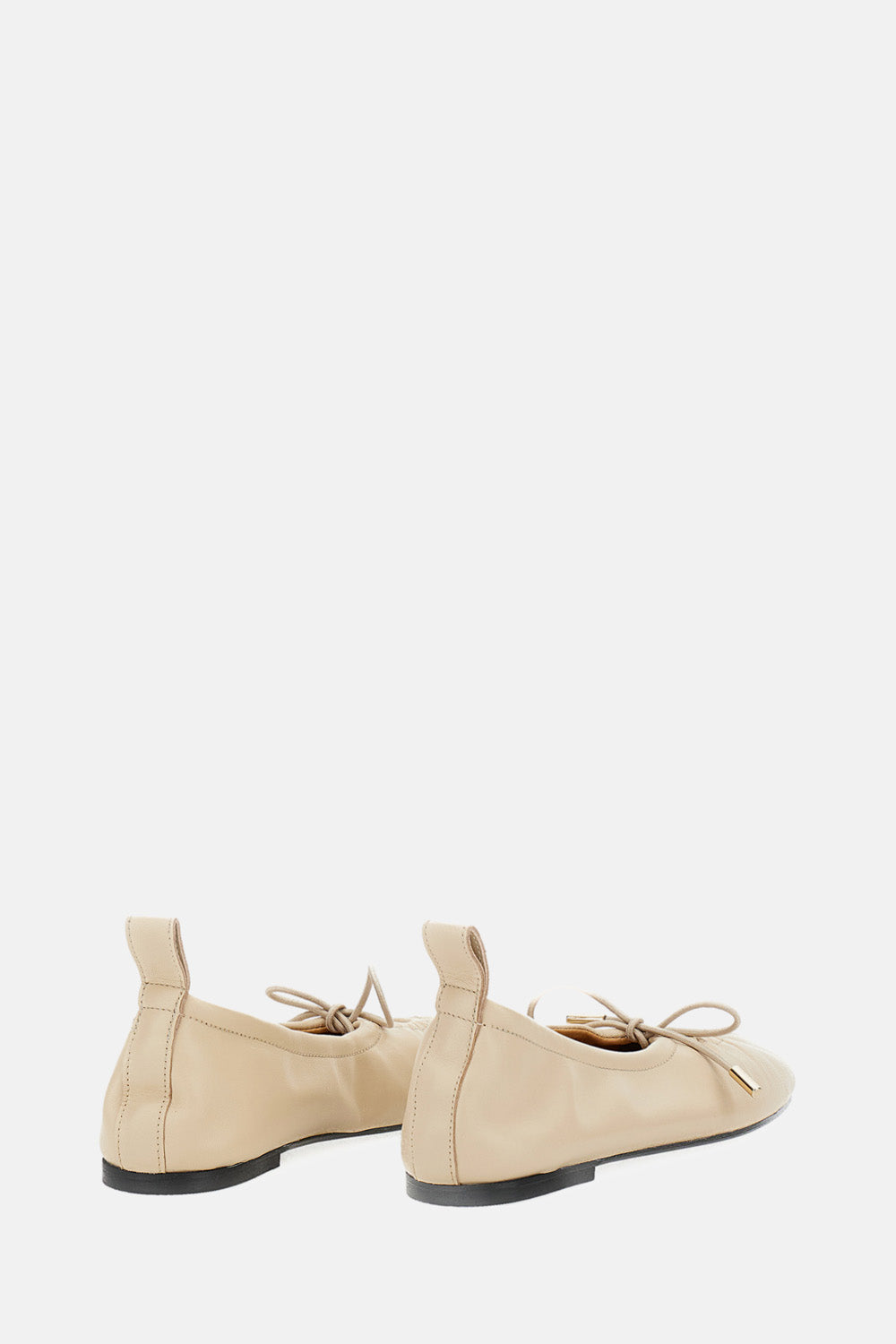 ALOHAS Flat shoes Beige Sheep Leather