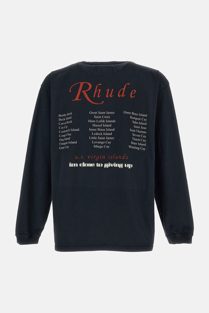 Rhude T-Shirts And Polos Black