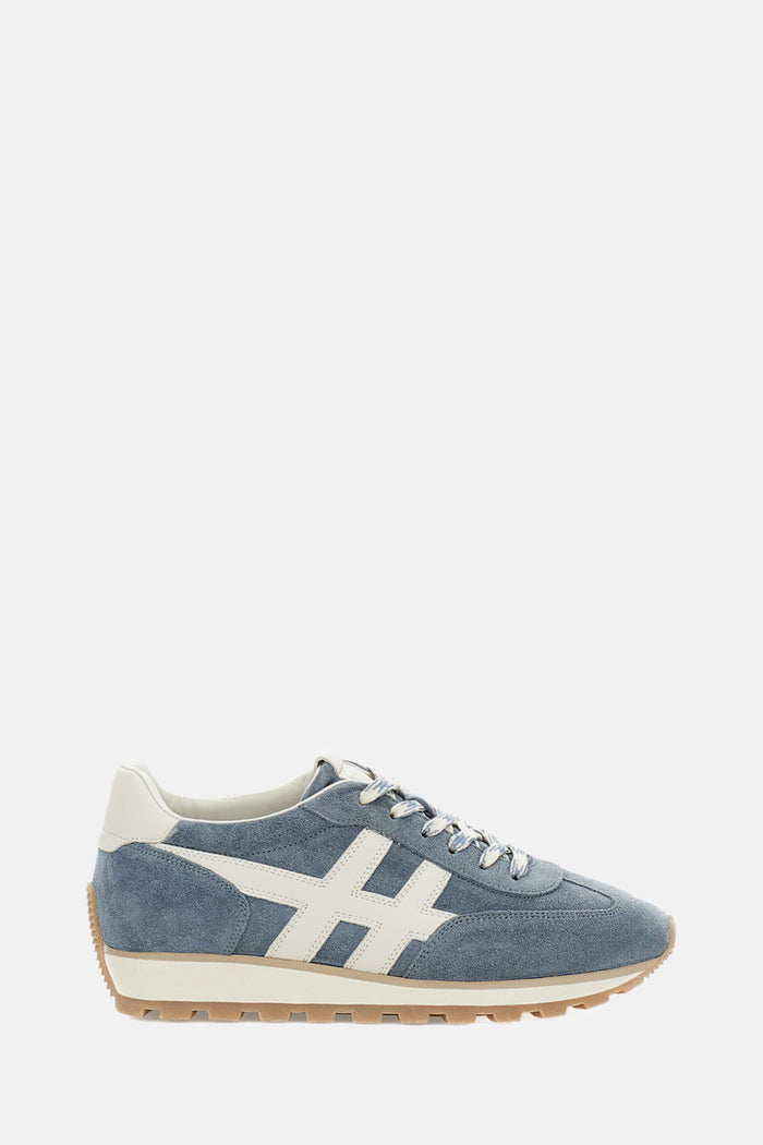 Hogan Sneakers Clear Blue Calfskin