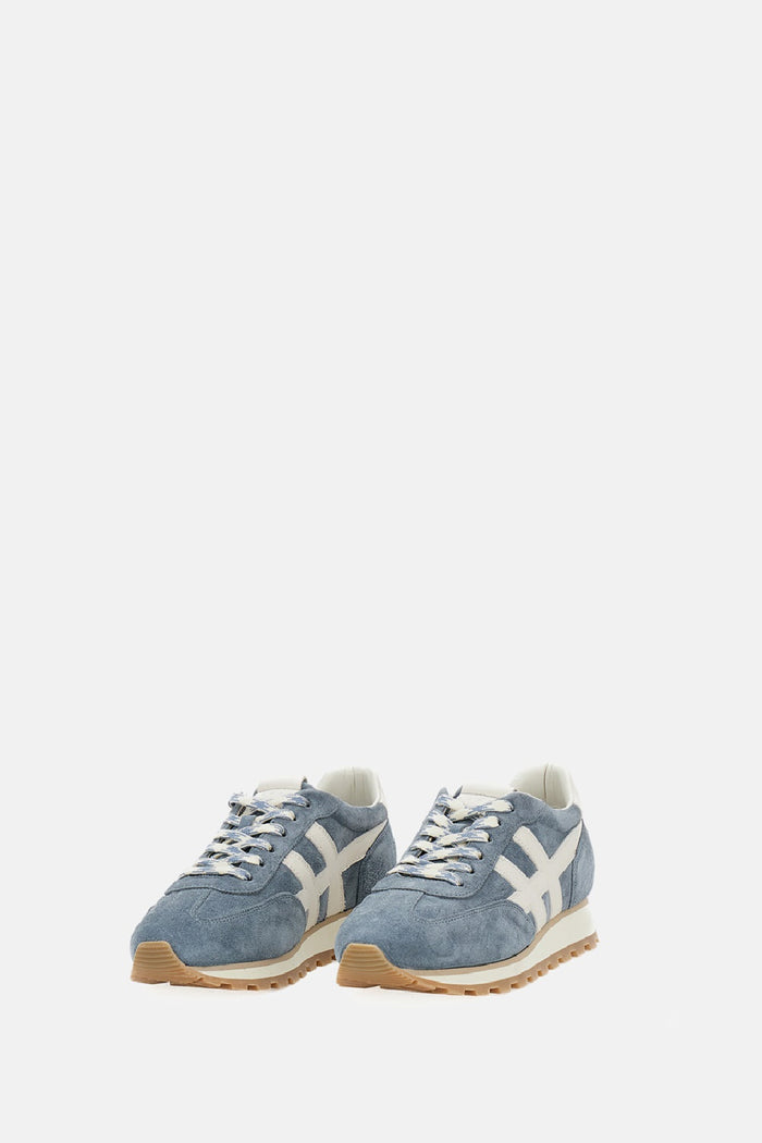 Hogan Sneakers Clear Blue Calfskin