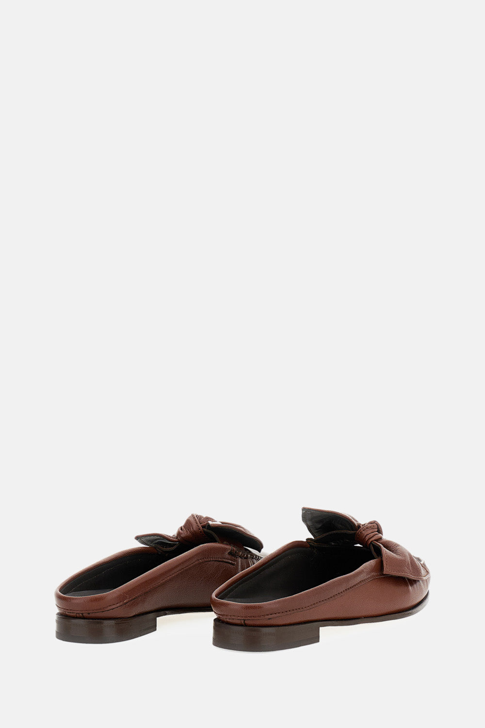 HEREU Flat shoes Brown Lambskin