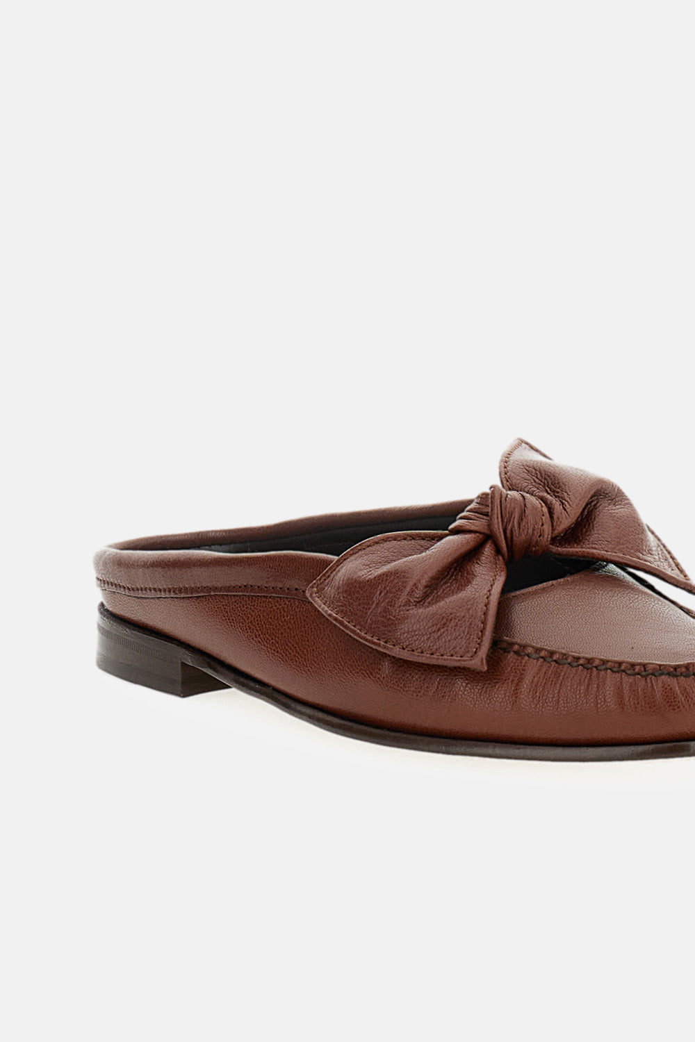 HEREU Flat shoes Brown Lambskin