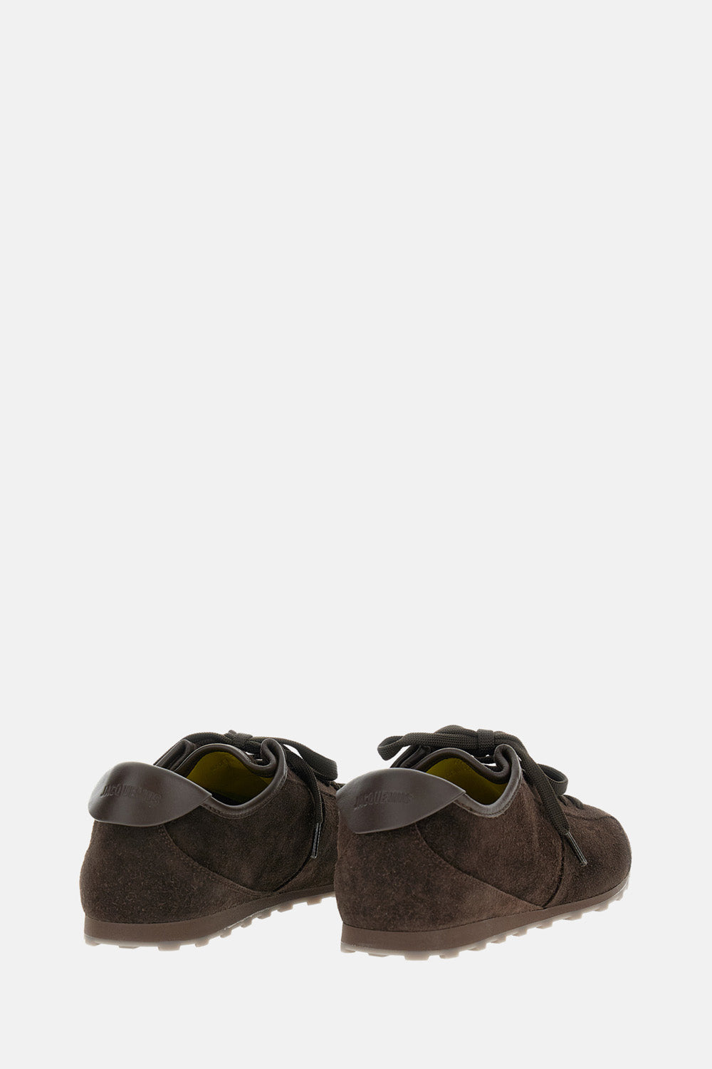 JACQUEMUS Sneakers Brown Lamb Leather