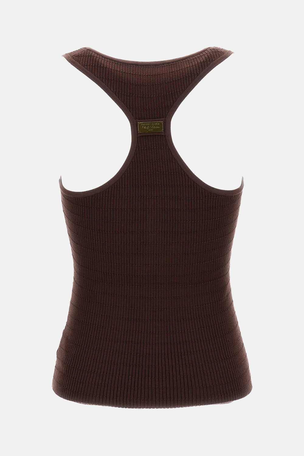 Elisabetta Franchi Top Brown Ly Pase