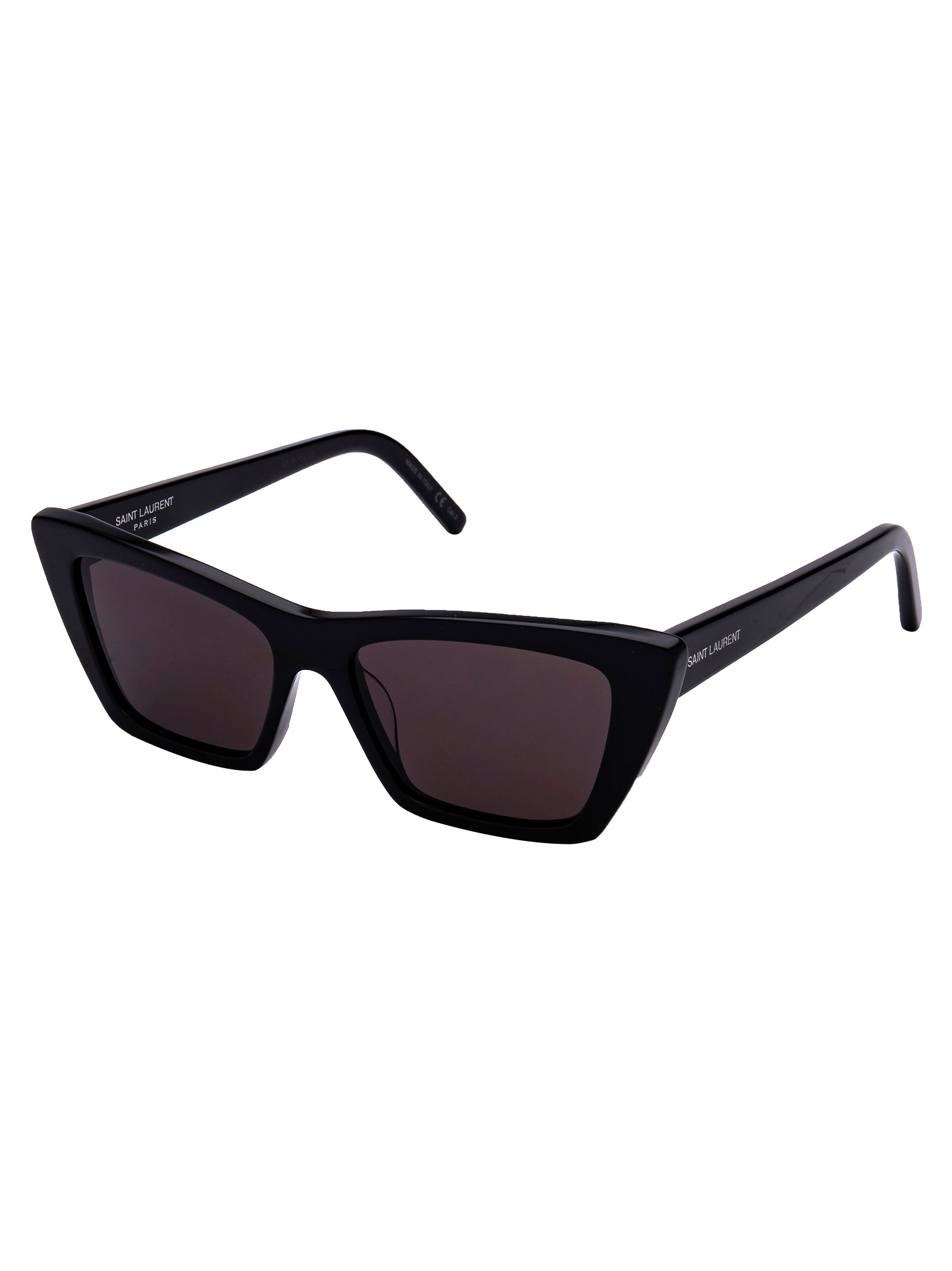 Sl 276 Mica 001 Black-black-grey Acetate Sunglasses