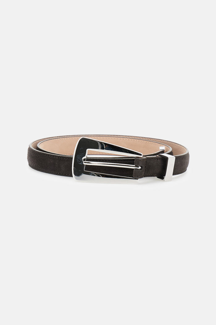 KHAITE Belts Brown Calfskin
