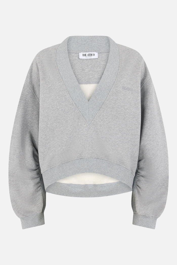 The Attico Sweaters Grey