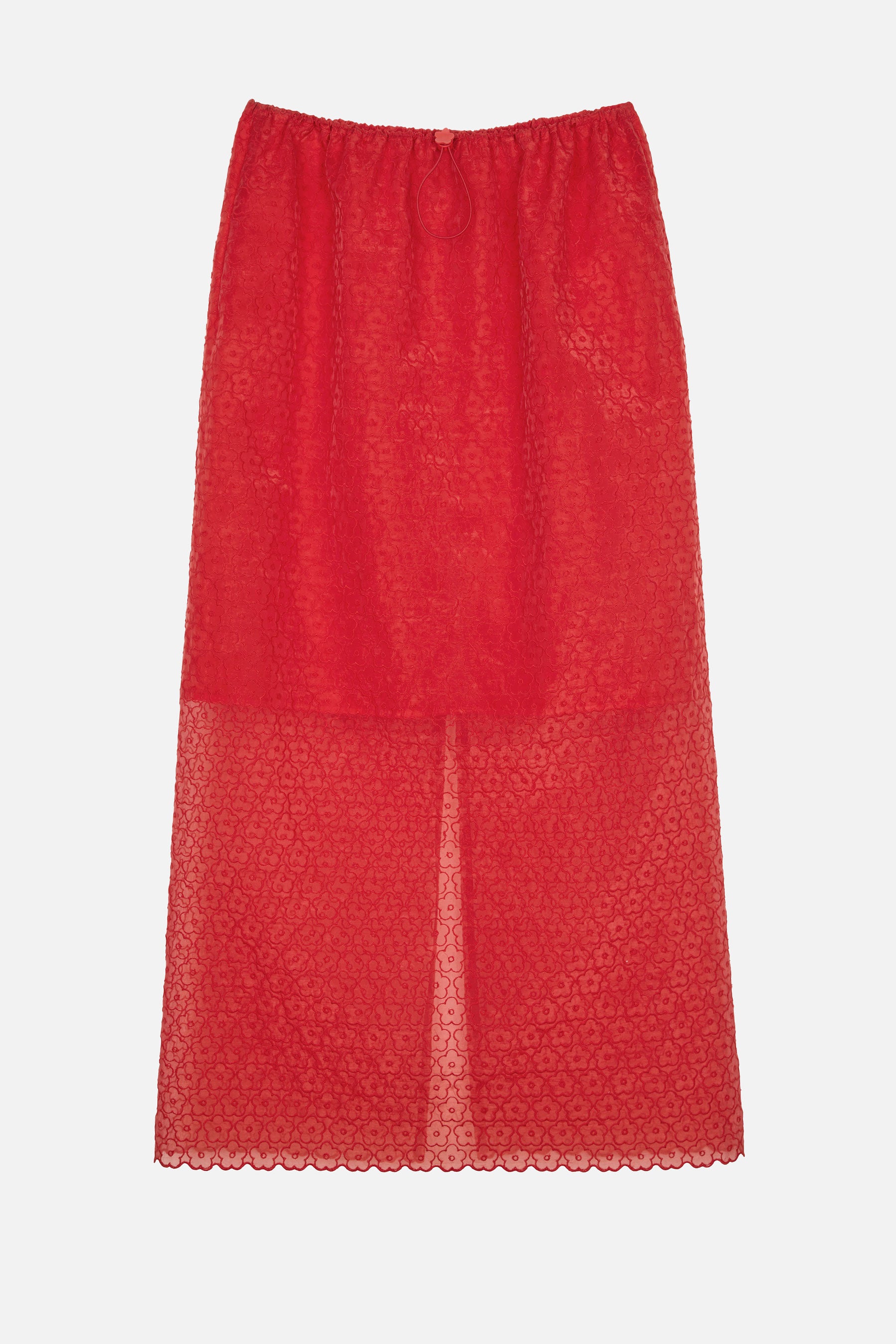 Cecilie Bahnsen Skirts Red Co Pl Pa