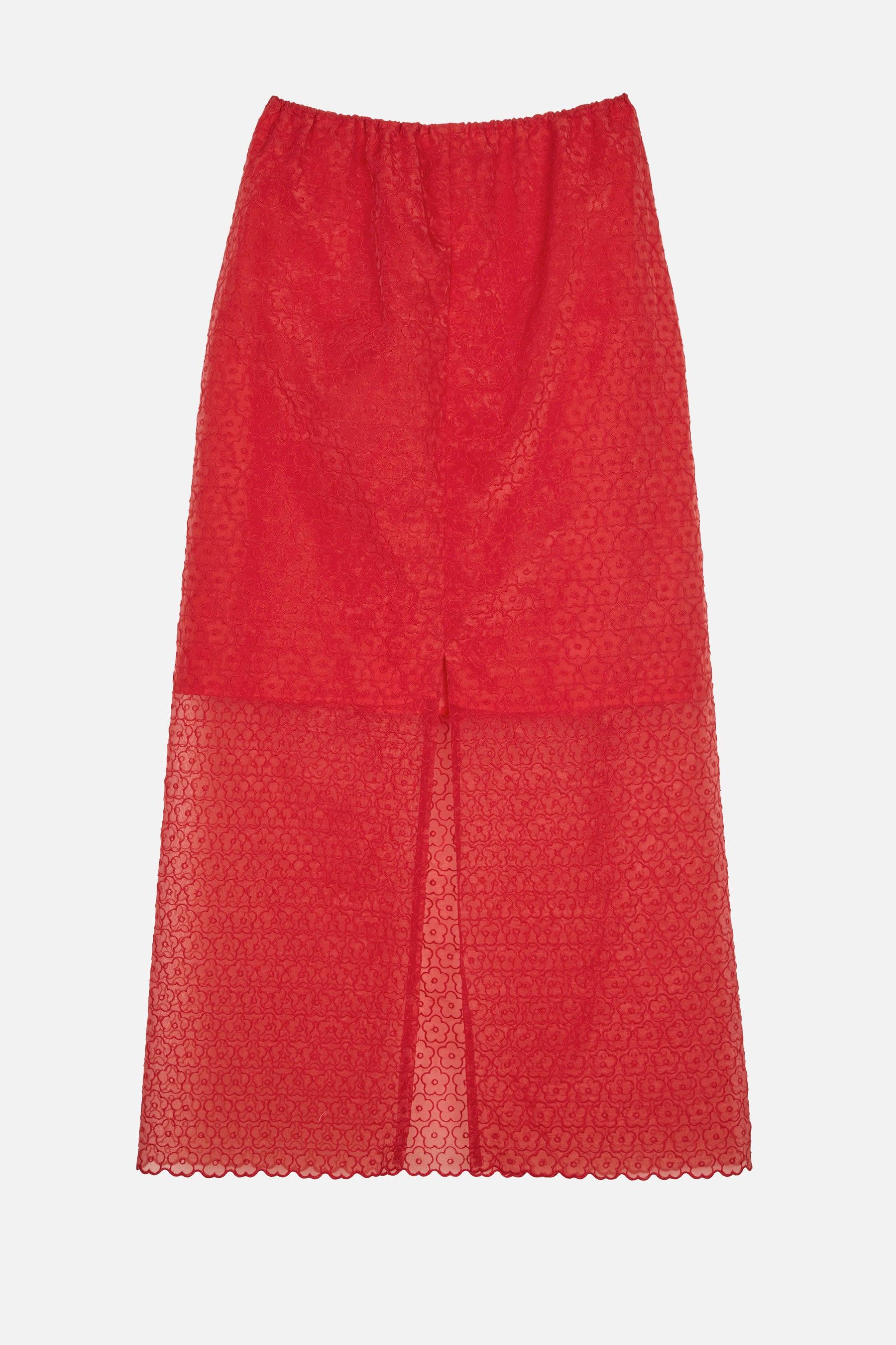Cecilie Bahnsen Skirts Red Co Pl Pa