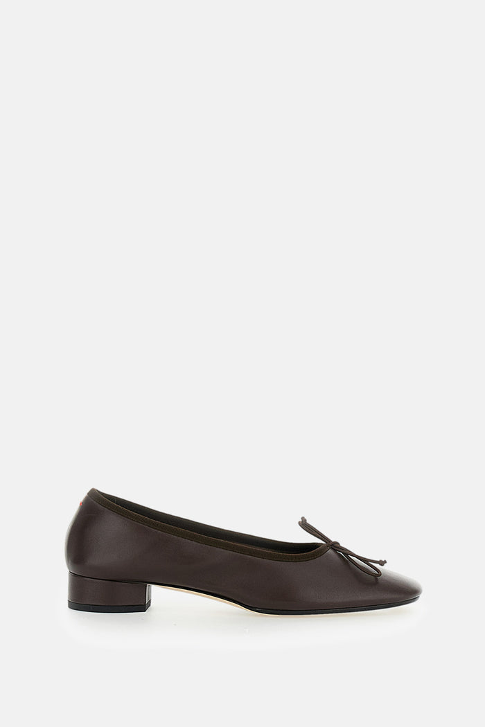 AEYDE Flat shoes Brown Nappa Leather