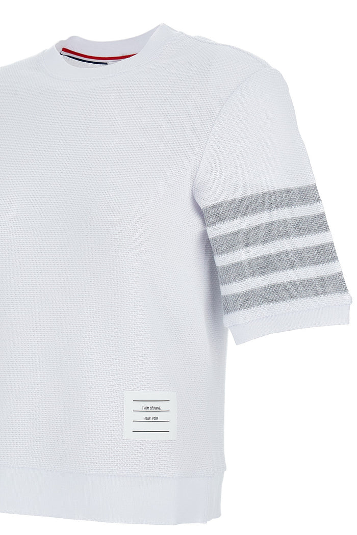 Thom Browne T-Shirts And Polos White
