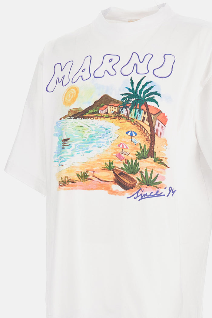 Marni T-Shirts And Polos White