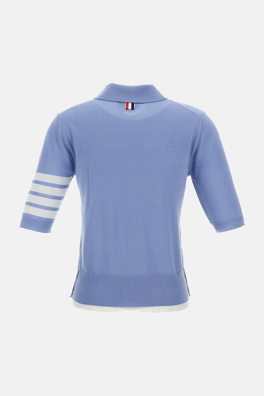 Thom Browne T-shirts and Polos Clear Blue Virgin Wool