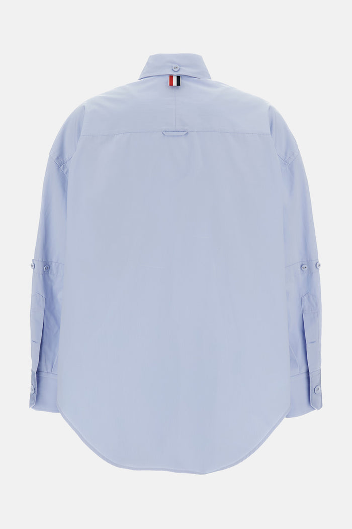 Thom Browne Shirts Clear Blue