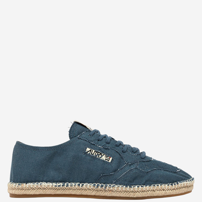 AUTRY Flat shoes Denim Cotone