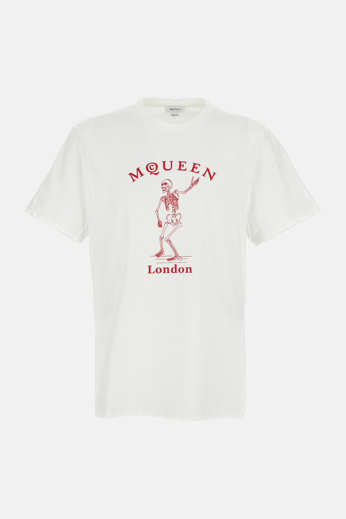 Alexander Mcqueen T-Shirts And Polos White