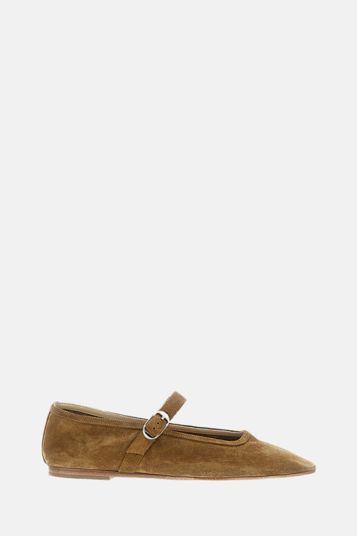 LE MONDE BERYL Flat shoes Grey Goat Leather