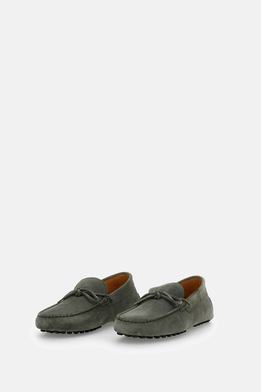 Tods Flat shoes Green Calfskin