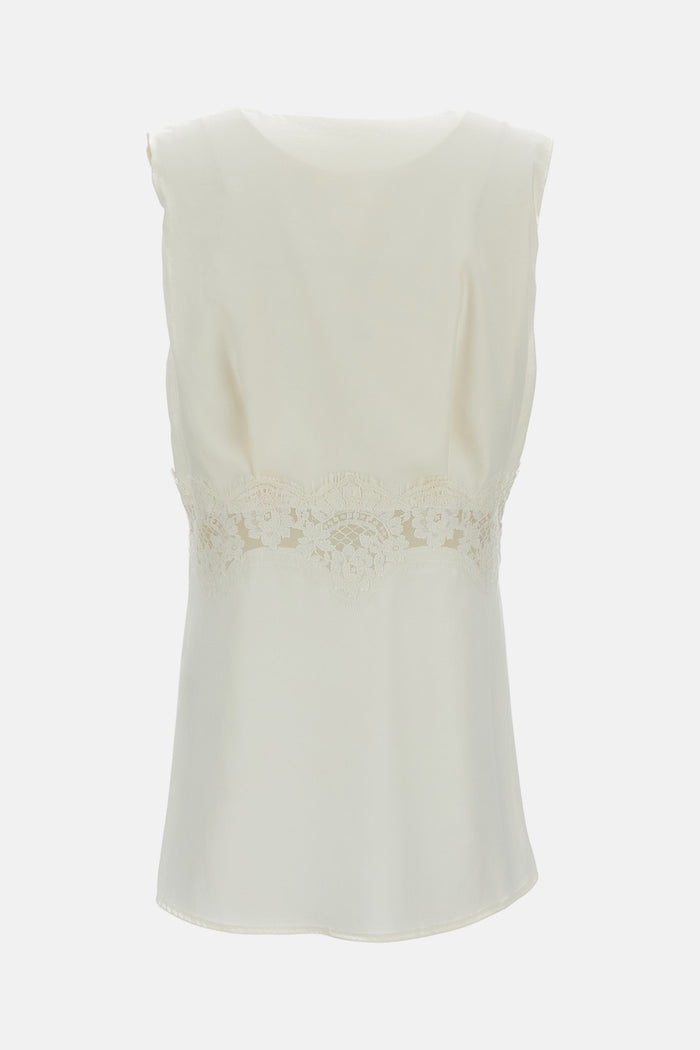 Parosh Top Bianco