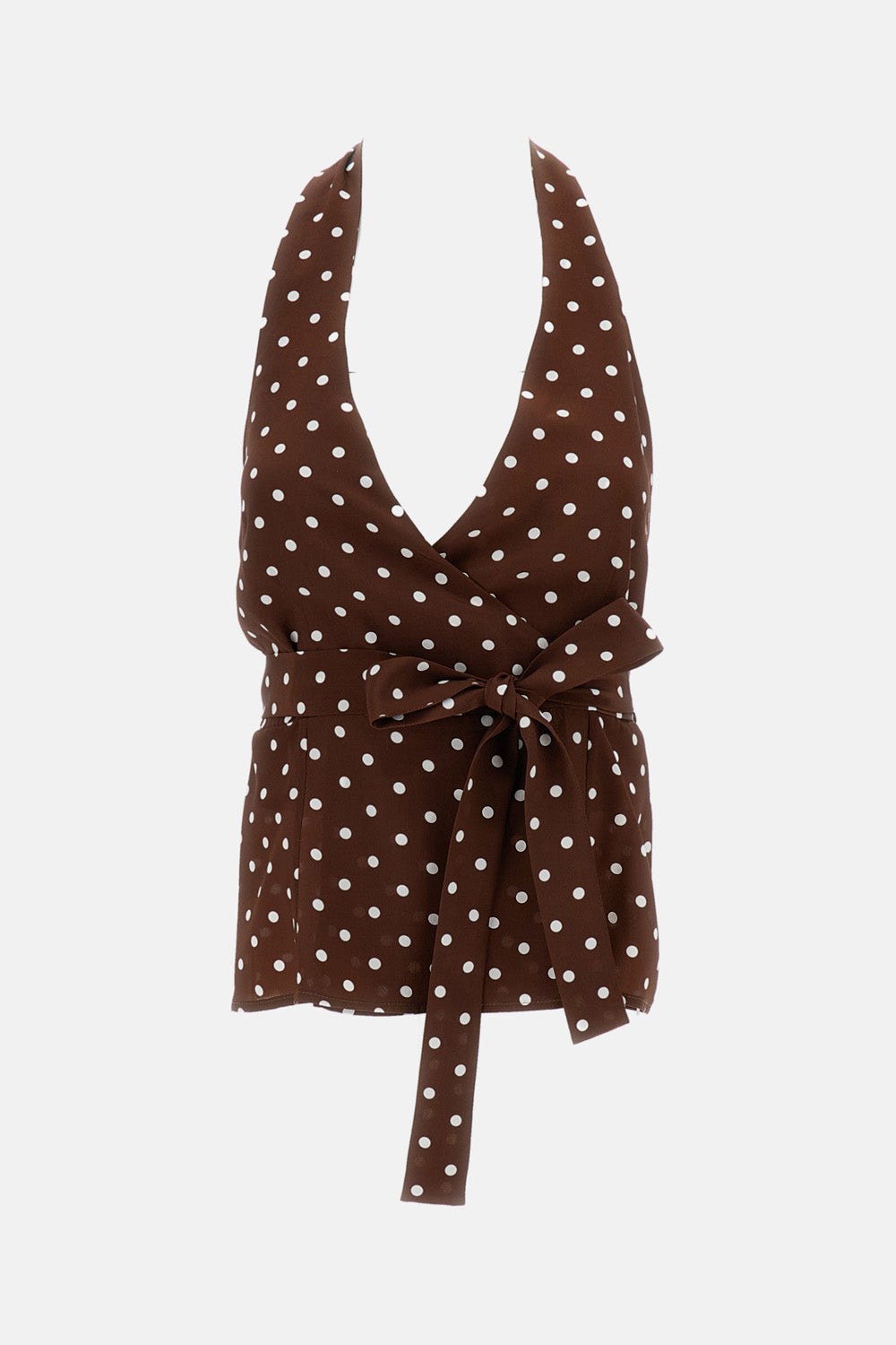 Parosh Top Marrone