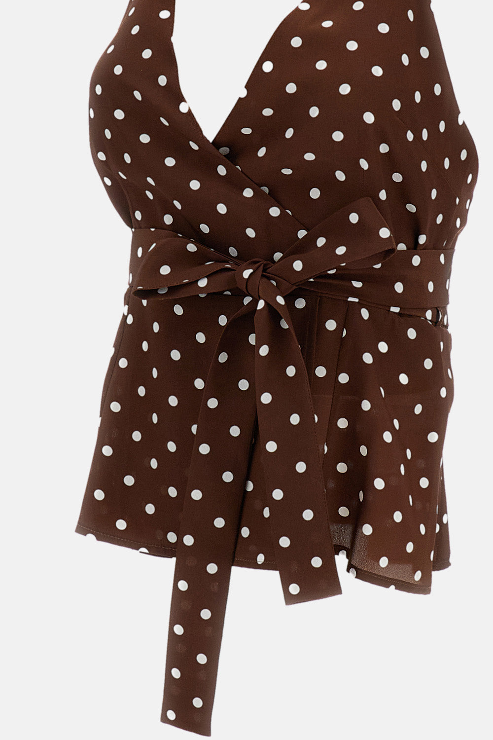 Parosh Top Marrone