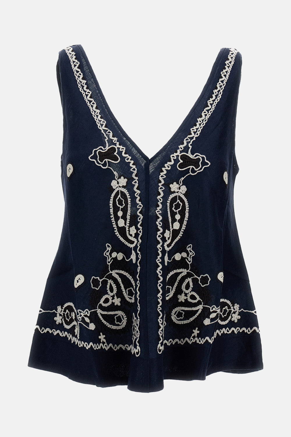Parosh Top Blu