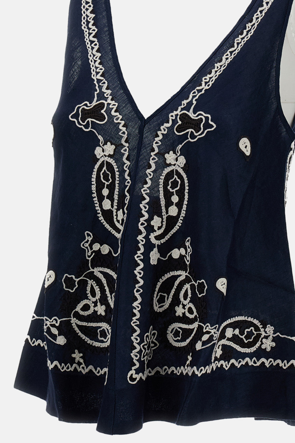 Parosh Top Blu