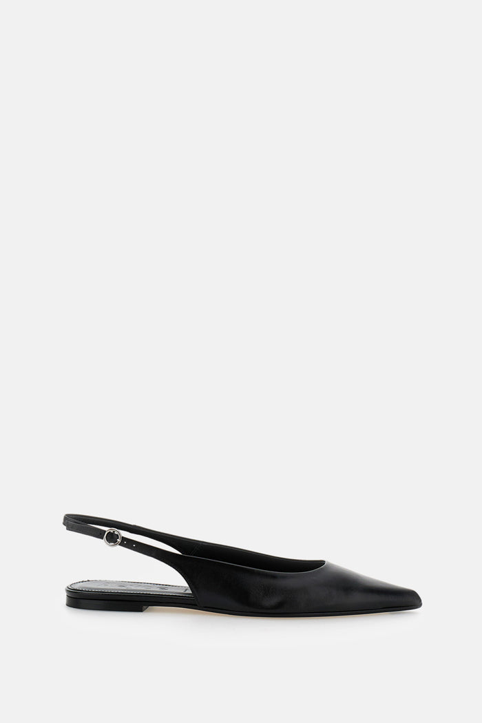 AEYDE Flat shoes Black Nappa Leather
