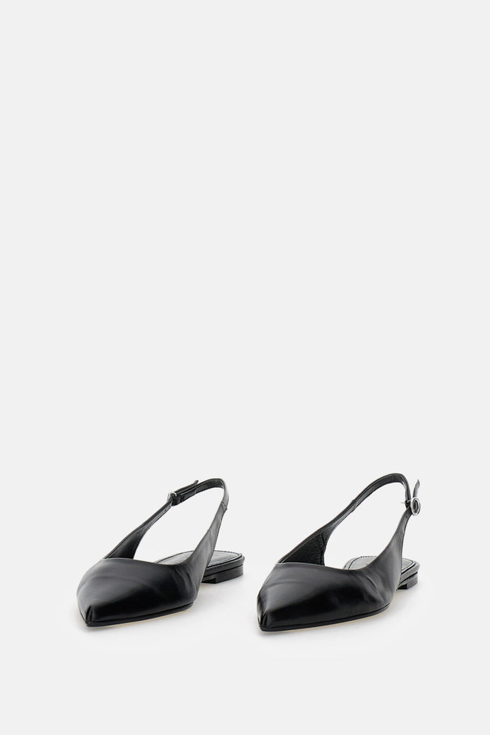 AEYDE Flat shoes Black Nappa Leather