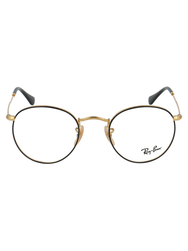 Sunglasses Round Metal 2991 Black-Gold Black/gold Glasses & Frames