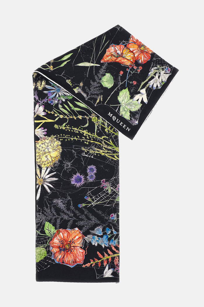 Alexander McQueen Scarfs MultiColour Silk
