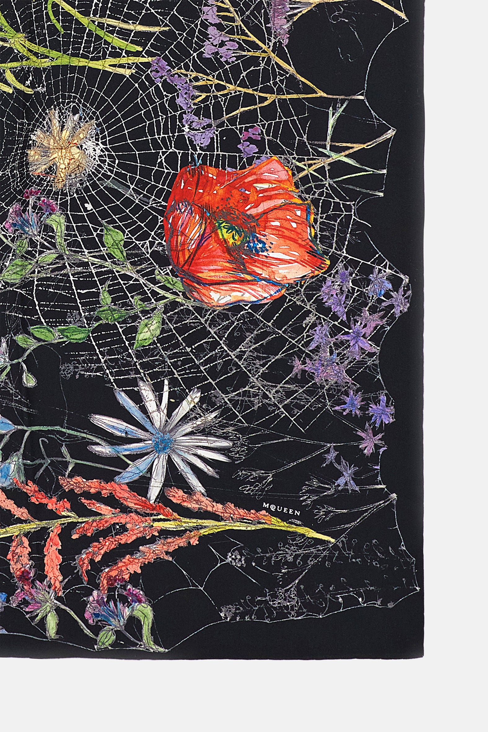 Alexander McQueen Scarfs MultiColour Silk