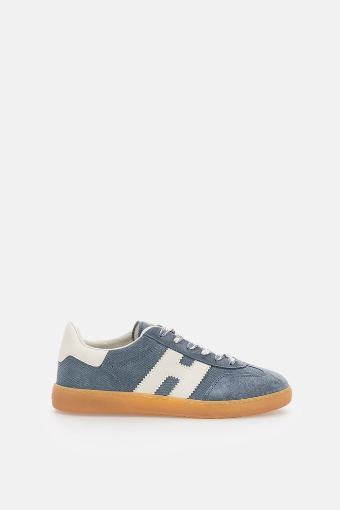 Hogan Sneakers Clear Blue Calfskin Mutton Leather