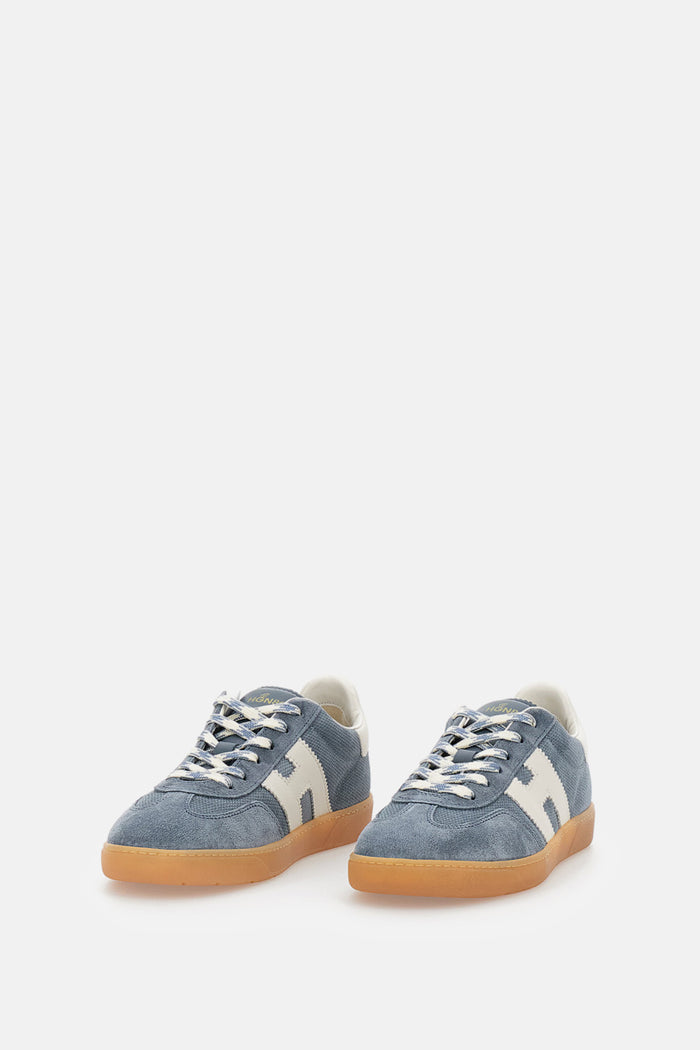 Hogan Sneakers Clear Blue Calfskin Mutton Leather