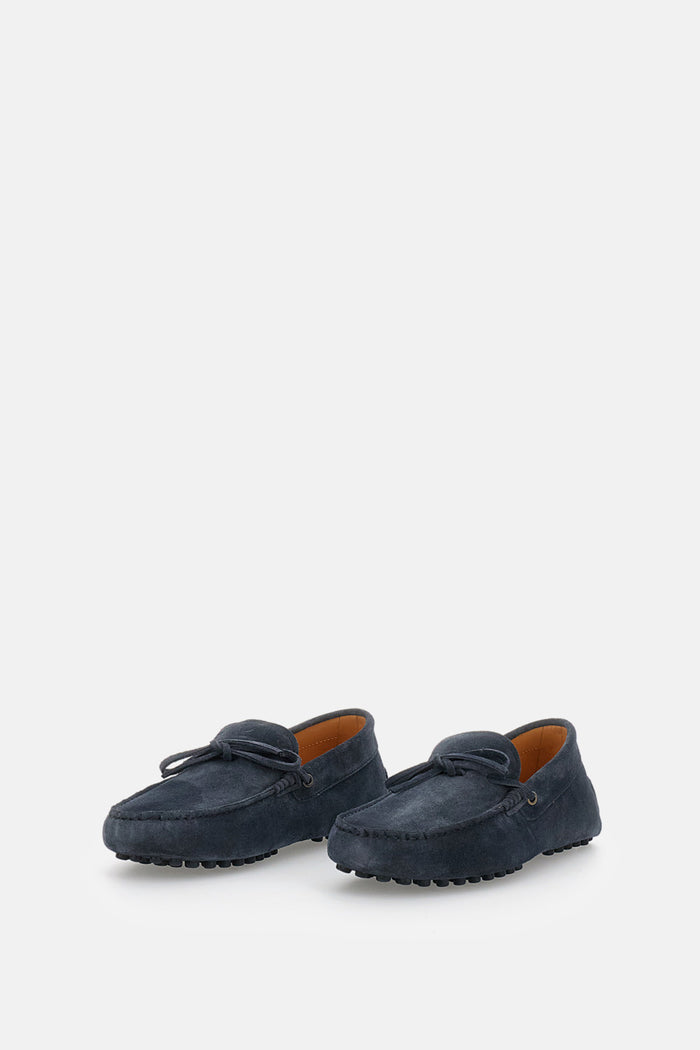 Tods Flat shoes Blue Calfskin