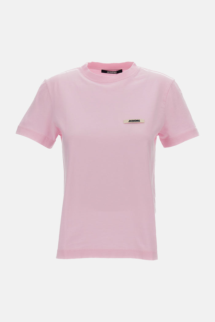 JACQUEMUS T-shirts and Polos Pink