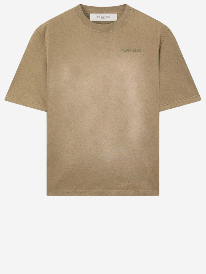 Golden Goose T-shirts and Polos Beige