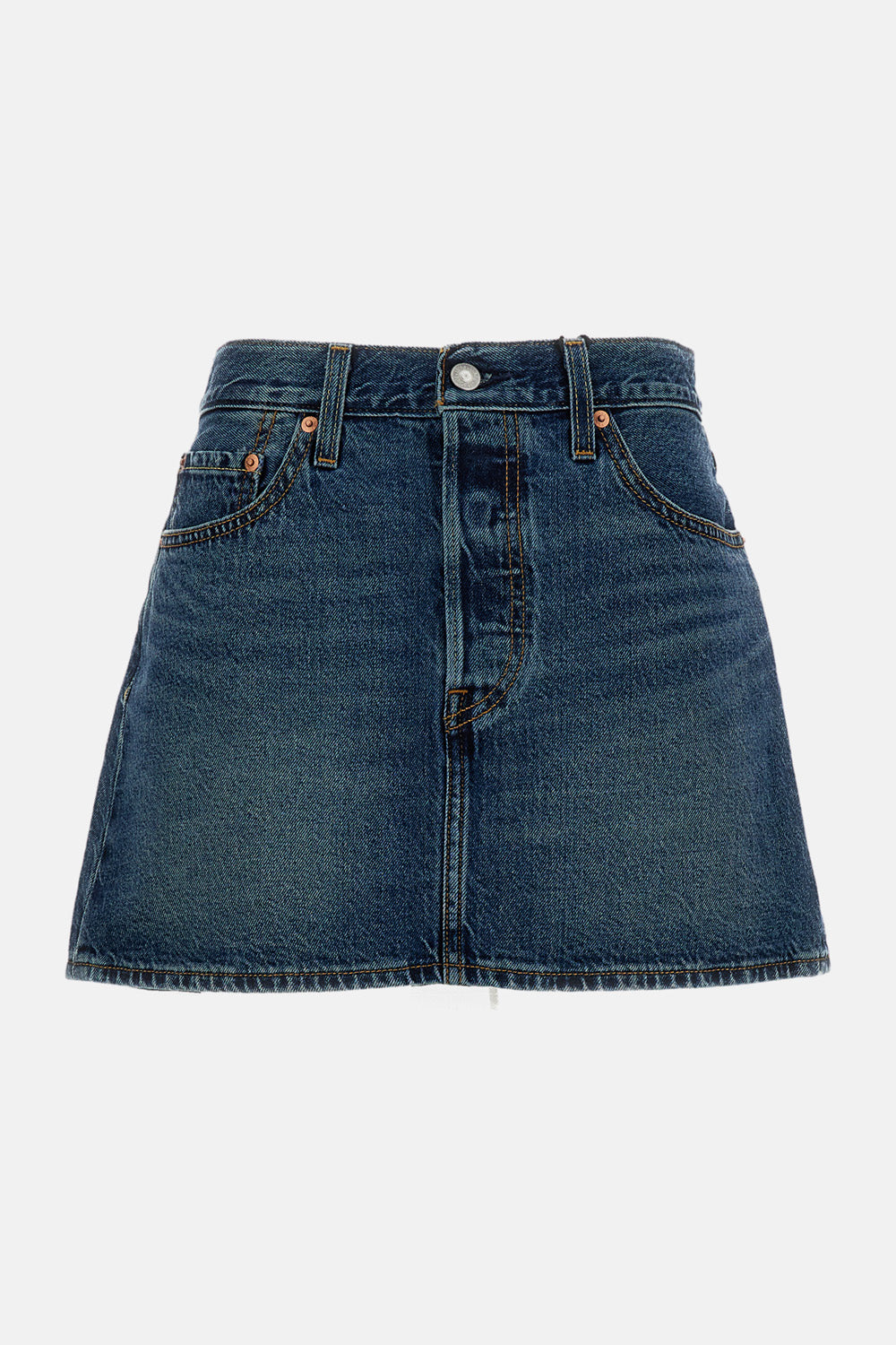 Levis Shorts Blue Cotton
