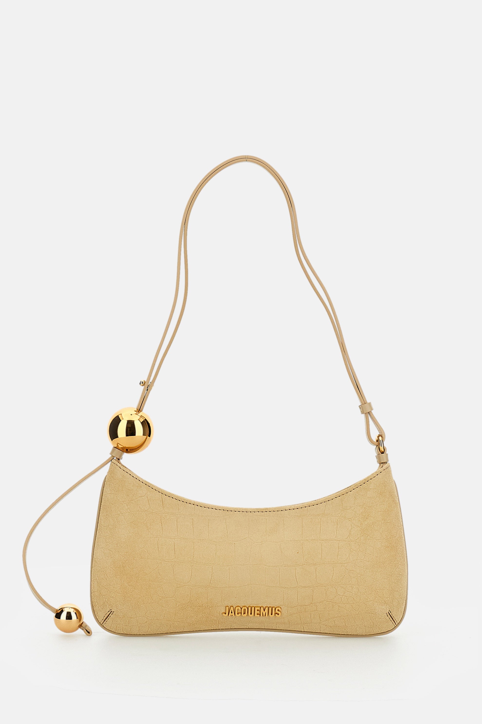 JACQUEMUS Bags Beige Leather