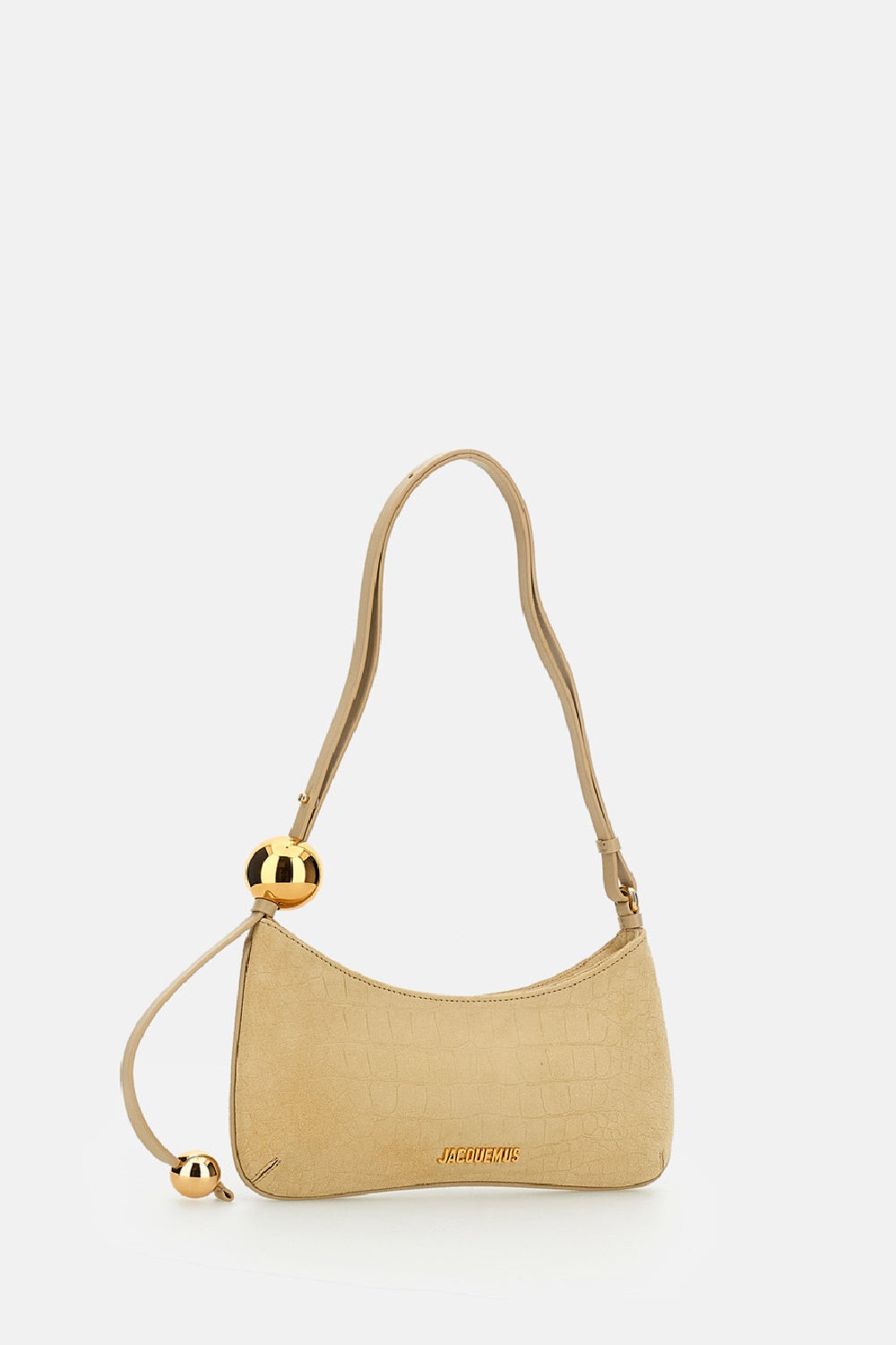 JACQUEMUS Bags Beige Leather